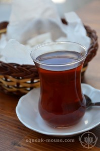 Turkish tea, Bodrum, Turkey