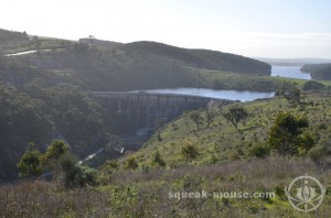 Approaching the Myponga Reservoir, South Australia